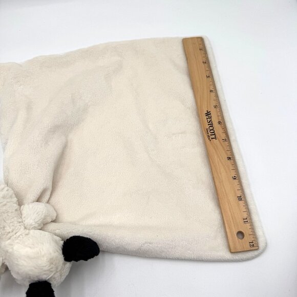 Jellycat Bashful Black and Cream Puppy Soother Stuffed Animal, 13.5 inches| Secu - Picture 6 of 8